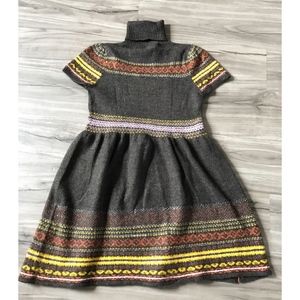 JOYCE LESLIE NORDIC NOTIONS TURTLENECK SWEATERDRES